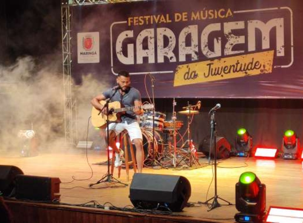 Concurso musical: Maringá abre inscrições para Festival Garagem da Juventude 2025