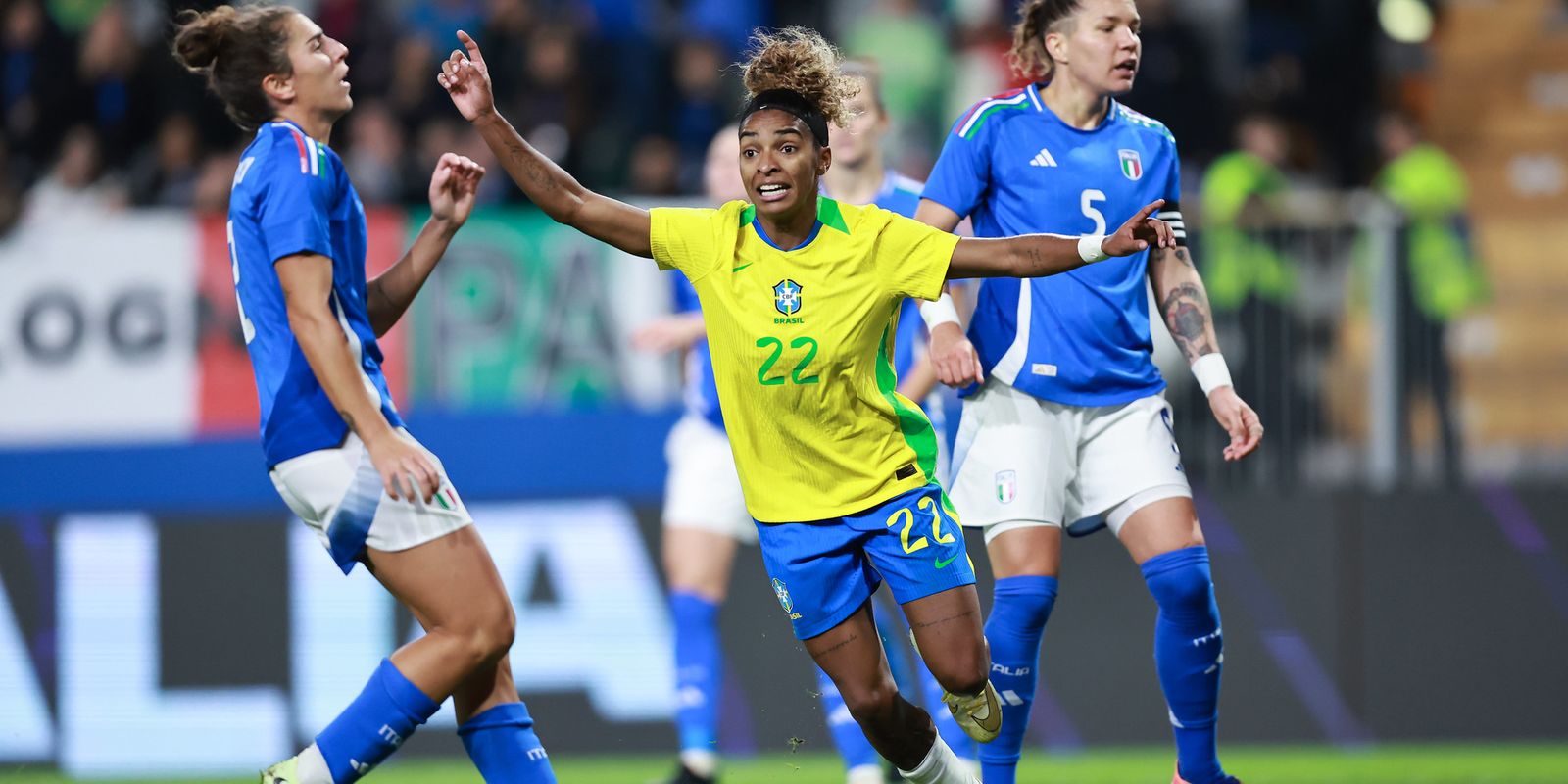 Brasil mantém hegemonia contra a Itália com vitória por 1 a 0