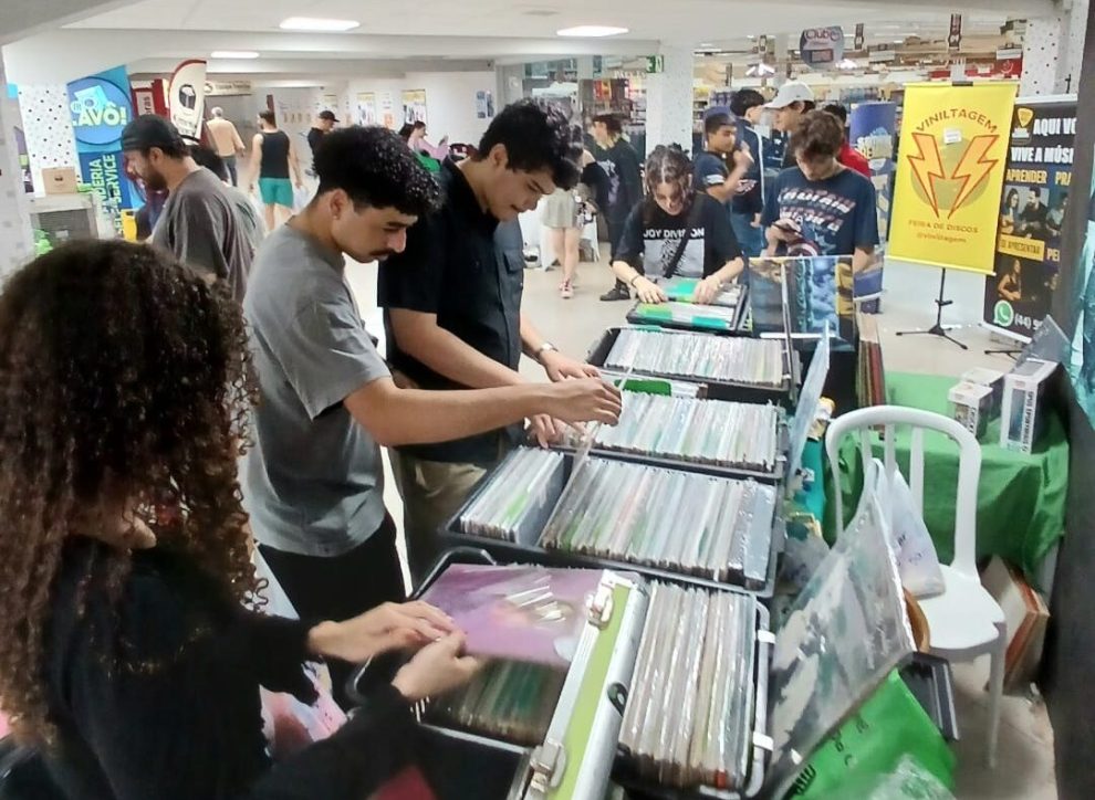 Maringá terá feira de discos de vinil com preços a partir de R$ 10; Saiba os detalhes