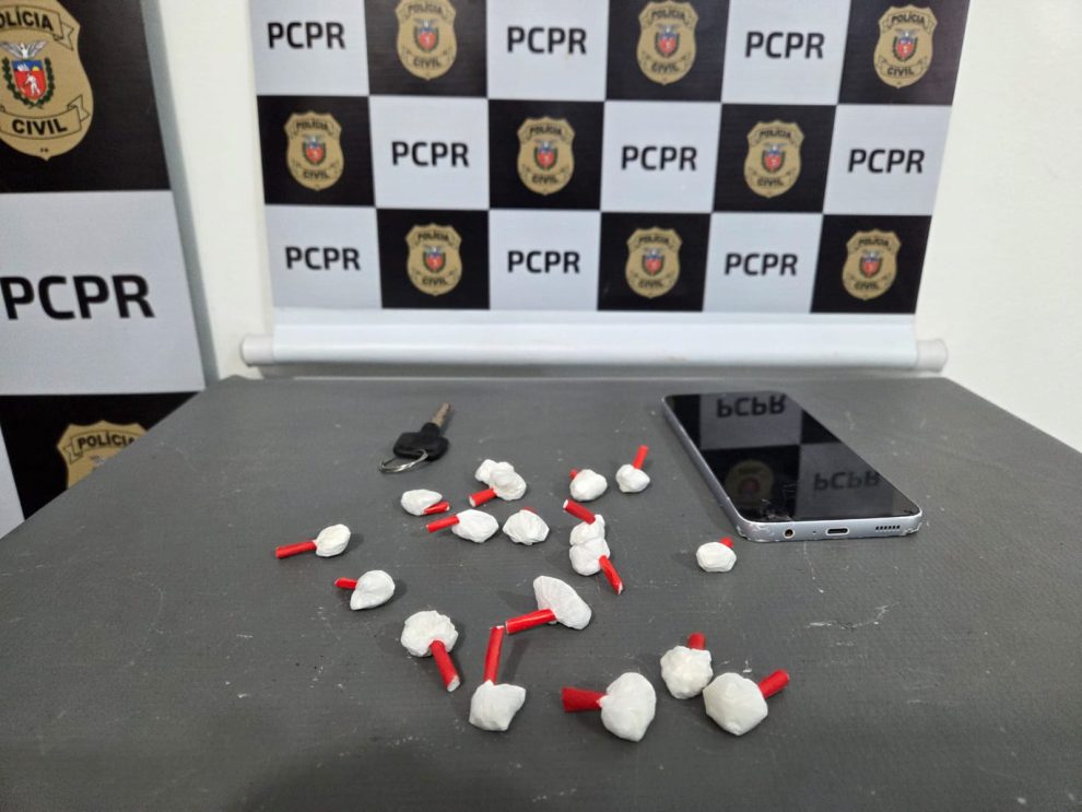 Morador de Sarandi é preso por tráfico em Maringá; ele entregava drogas de moto