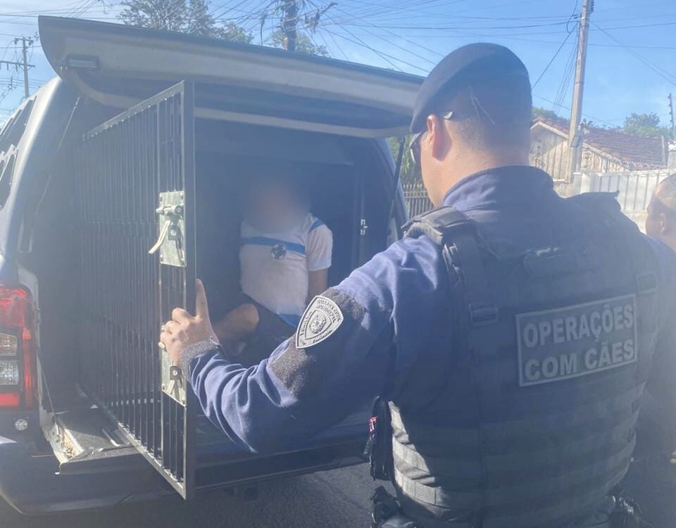 Guarda Municipal prende acusado de agredir a própria mãe, em Maringá