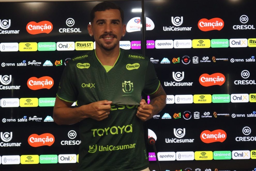 Maringá FC anuncia a contratação do meio-campista Paulinho, ex-Anápolis, para a temporada 2026