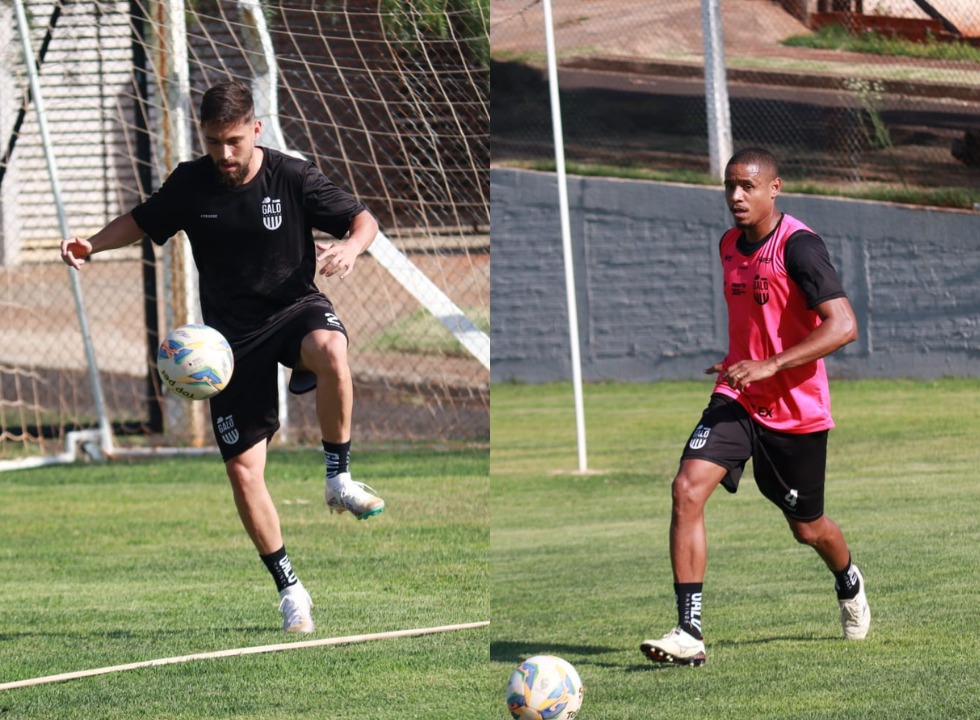Lucas Mazetti e Everton Sena chegam ao Galo Maringá para reforçar o elenco no estadual