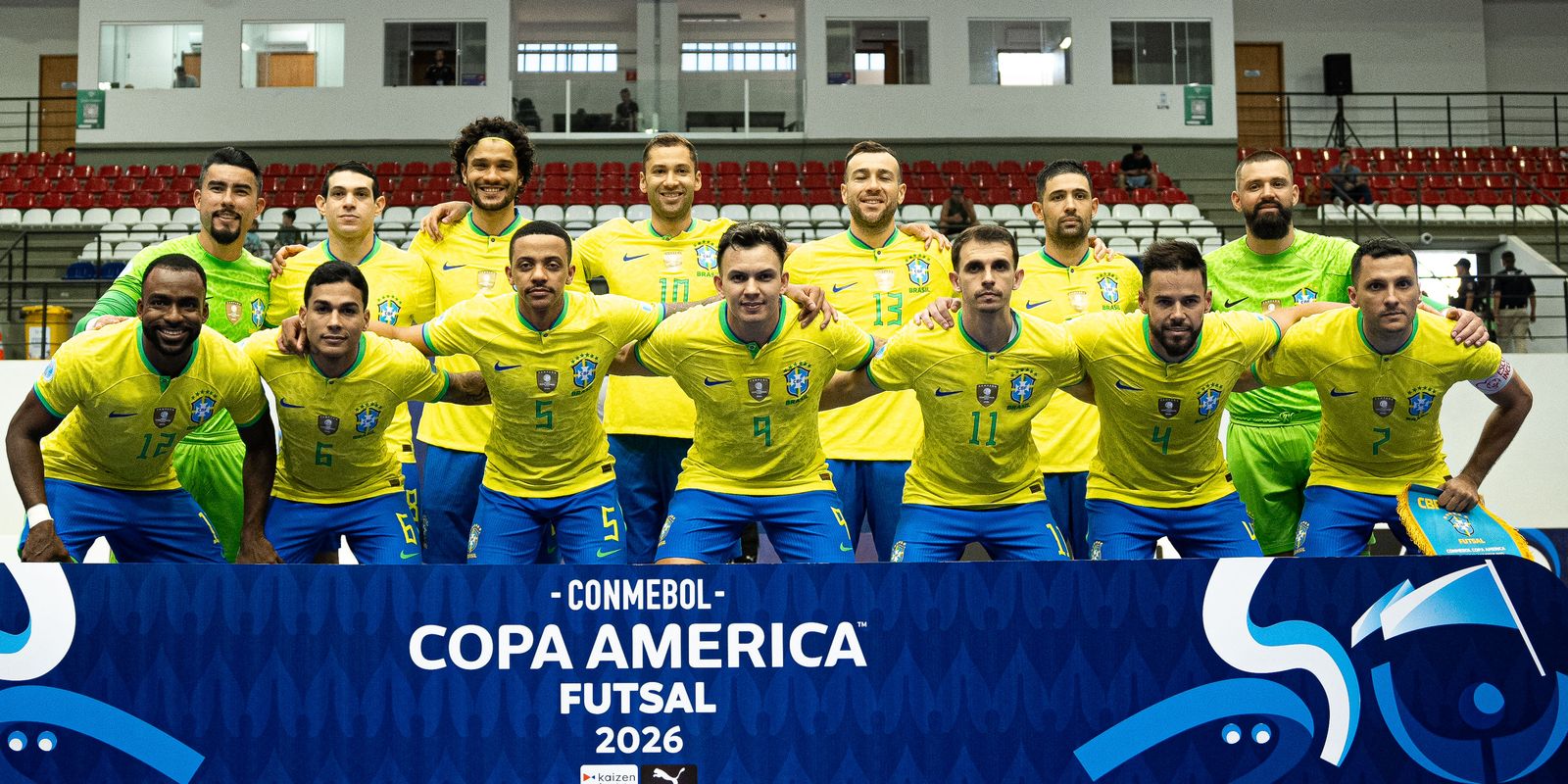Brasil enfrenta Peru para avançar à final da Copa América de futsal