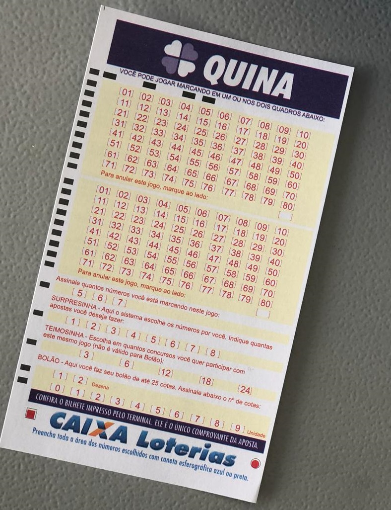 Aposta simples fatura mais de R$ 11 milhões na Quina 6958