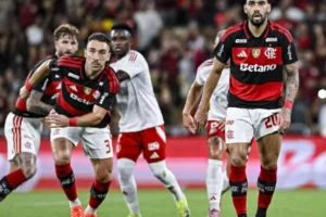 Flamengo empata com Inter em casa e chega a quarto jogo sem vitória