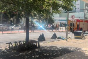 166 imóveis ainda estão sem energia após incêndio em fiação subterrânea em Maringá