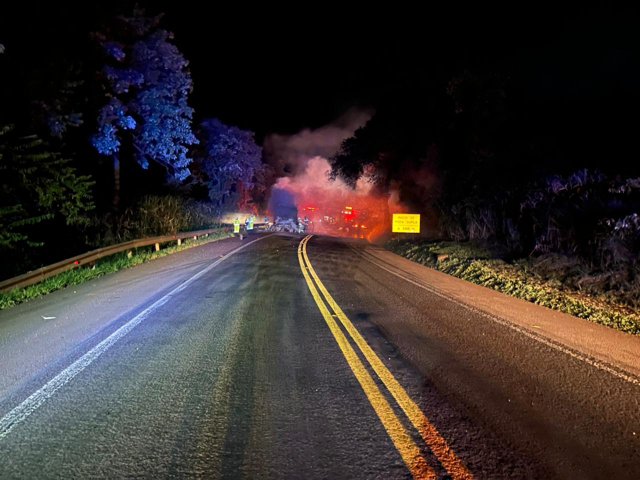 PRF atende sinistro com morte na BR-277 em Matelândia (PR)