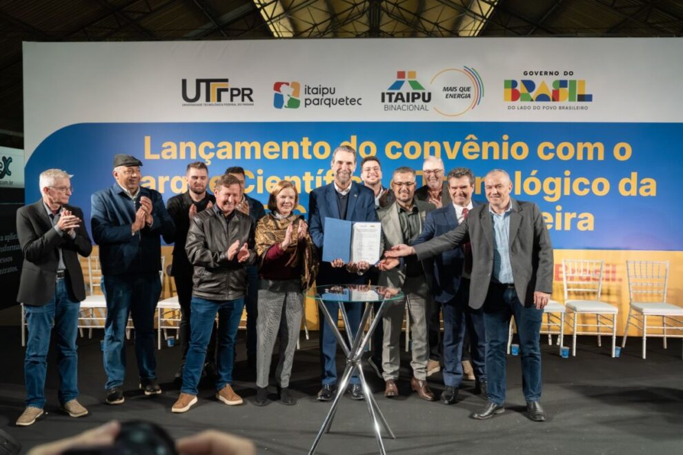 Investimento da Itaipu na UTFPR vai impulsionar inovação e conhecimento aplicado no Oeste do Paraná