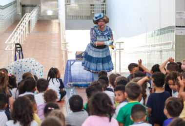 Entre histórias e imaginação, crianças da rede municipal de ensino encerram plantão de férias com programação especial