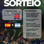 Ninguém acertou: sorteio do Maringá Post termina sem vencedores na final da Copa do Mundo